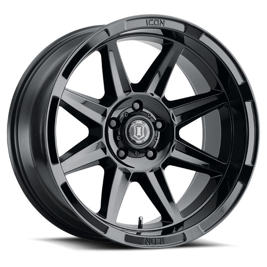 ICON Alloys BANDIT GLS BLACK - 20x10 / 5x5 / -24MM / 4.5" BS 6020107345GB