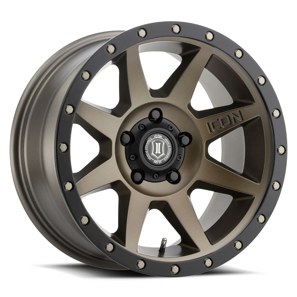 ICON Alloys REBOUND BRONZE - 17 X 8.5 / 5 X 5.5 / 0MM / 4.75" BS 1817858547BR