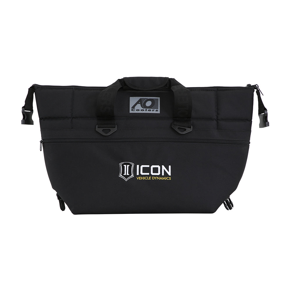 ICON Vehicle Dynamics 24PK CANVAS AO COOLER W/STANDARD ICON LOGO 2142-STL-BL-24PK