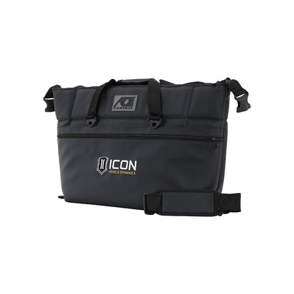ICON Vehicle Dynamics 24PK CARBON AO COOLER W/STANDARD ICON LOGO 2142-STL-BL/CB-24PK