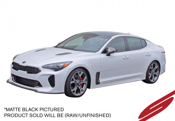 2018-2022 Kia Stinger Front Splitter - AWD/RWD [3.3TT] Unpainted - KB26001