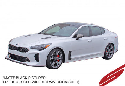 2018-2022 Kia Stinger Front Splitter - AWD/RWD [3.3TT] Unpainted - KB26001