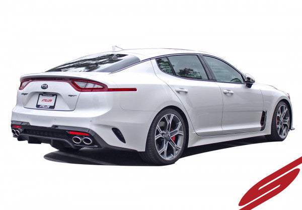 2018-2021 Kia Stinger GT (AWD/RWD 3.3TT) Rear Diffuser [Matte Black] - KB26002MB