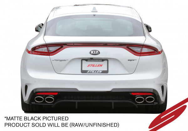 2018-2021 Kia Stinger GT (AWD/RWD 3.3TT) Rear Diffuser [Unpainted] - KB26002