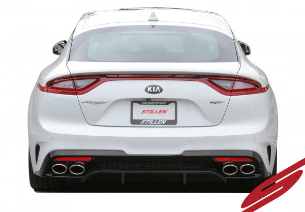 2018-2021 Kia Stinger GT (AWD/RWD 3.3TT) Rear Diffuser [Matte Black] - KB26002MB