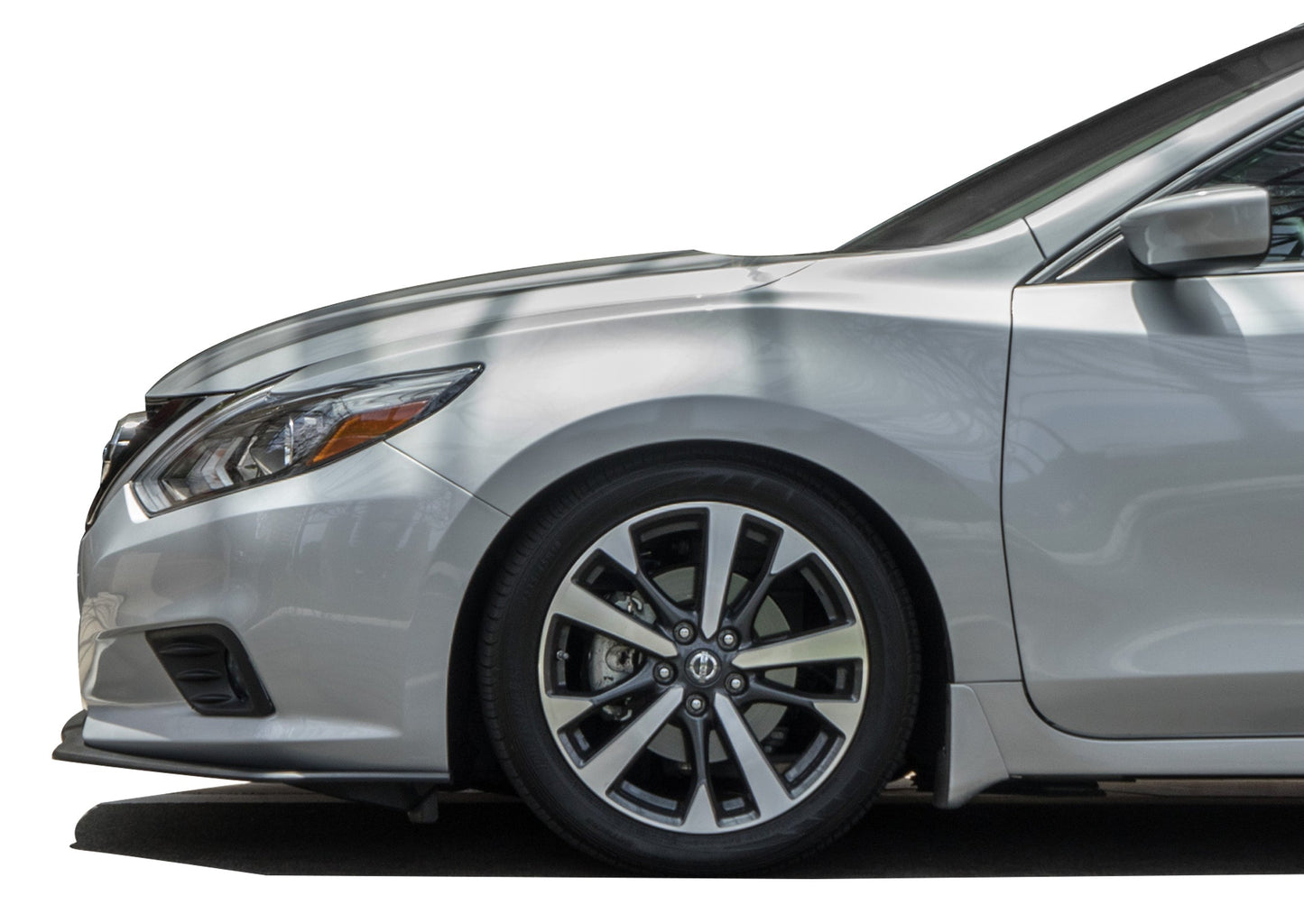 2016-2018 Nissan Altima Front Splitter [Matte Black] - KB13152