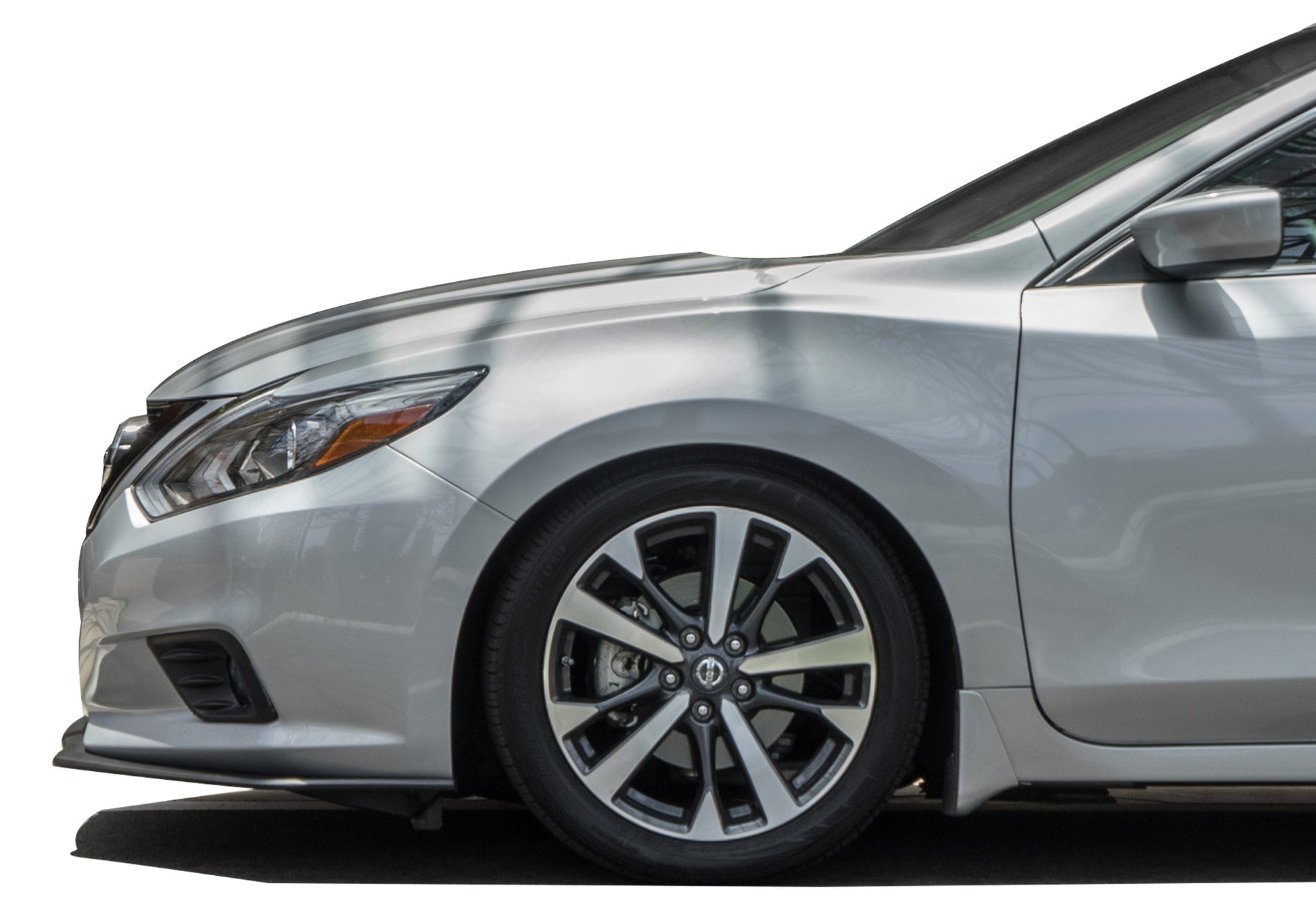 2016-2018 Nissan Altima Front Splitter [Matte Black] - KB13152