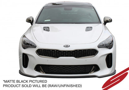 2018-2022 Kia Stinger Front Splitter - AWD/RWD [3.3TT] Unpainted - KB26001