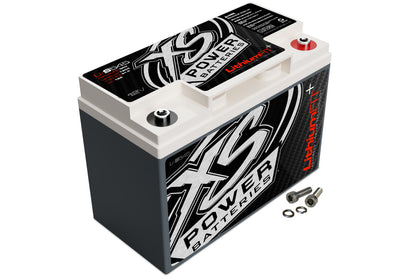 XS Power Batteries Lithium Racing 12V Batteries - M6 Terminal Bolts Included 960 Max Amps Li-S545