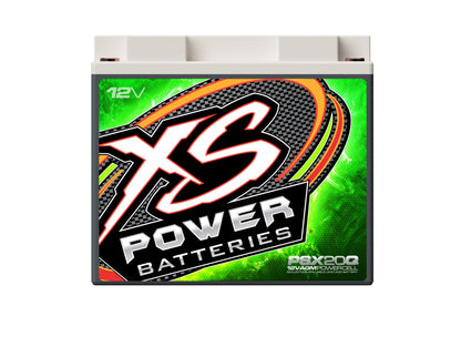 XS Power Batteries 12V AGM Powersports Series Batteries - M6 Terminal Bolts Included 1000 Max Amps PSX20Q