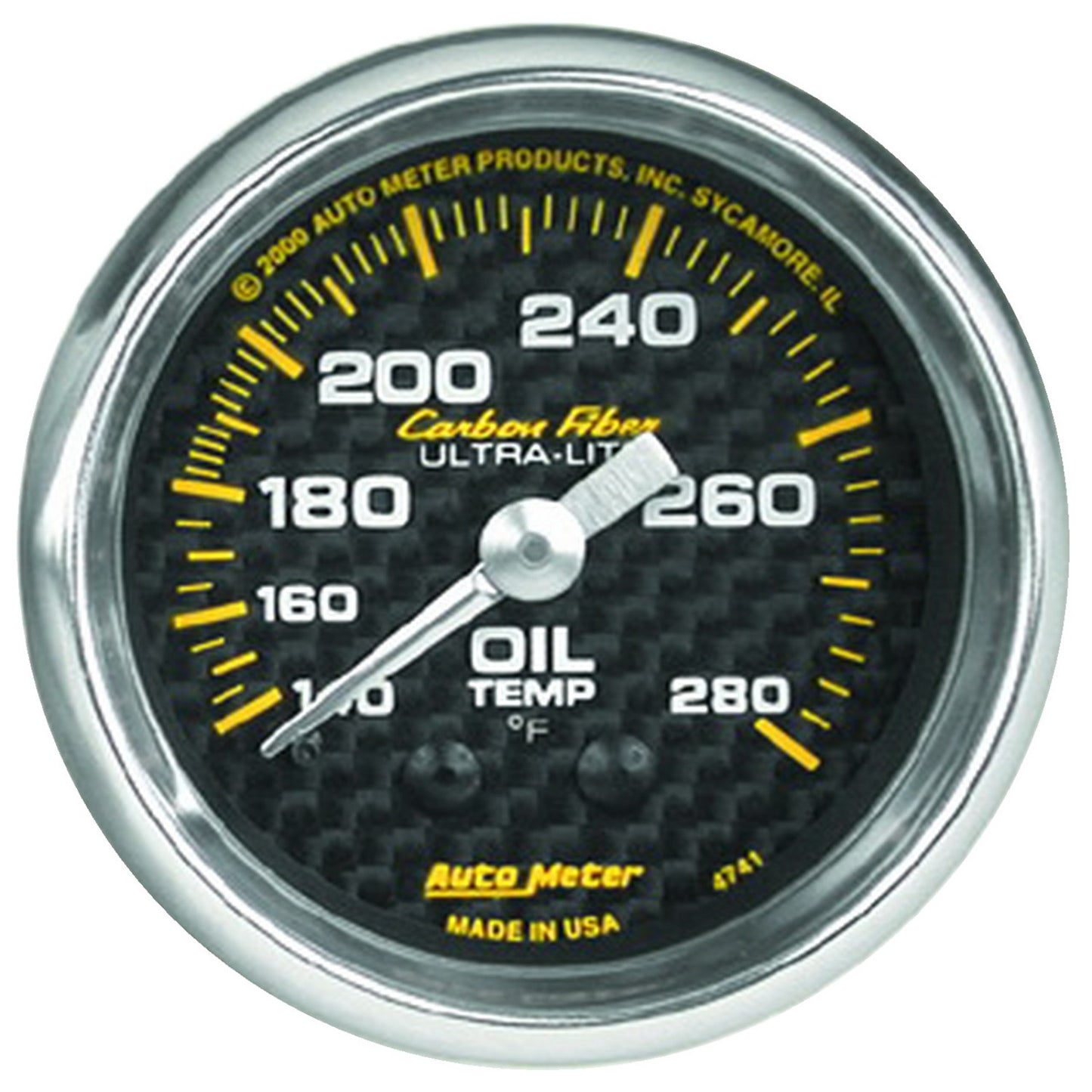 AutoMeter GAUGE, TACHOMETER, 3 3/8" , 10K RPM, IN-DASH, ULTRA-LITE ELITE DIGITAL 6798-UL
