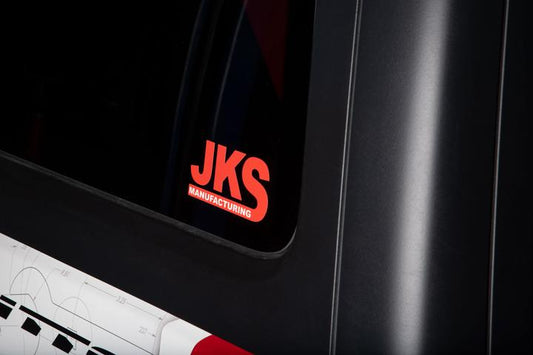 JKS Manufacturing JKS Decal 2.5" X 5‚Äö - Red JKS11541