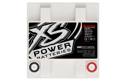 XS Power Batteries 12V Powersports Super Bank Capacitor Modules - M6 Terminal Bolts Included 3000 Max Amps SB150-925L