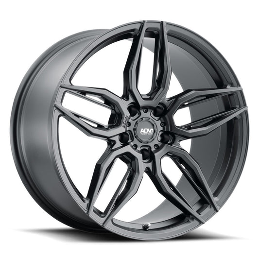 ADV.1 20x10.5 ADV005 DC 5x112 ET22 BS6.6 Satin BLK 66.56 Wheel V20200544P22