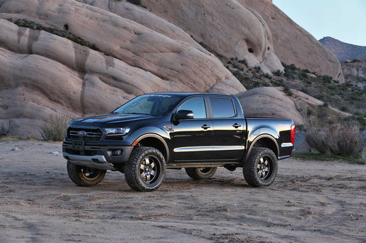 Fabtech 3.5 in. BJ UCA SYS W/ PERF SHKS 2019-20 FORD RANGER 4WD W/ INTRUSION BEAM KIT K2323