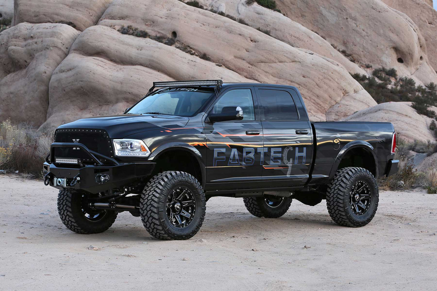 Fabtech 7" RADIUS ARM KIT W/2.25 DLSS 2014-18 RAM 2500 4WD K3156DL