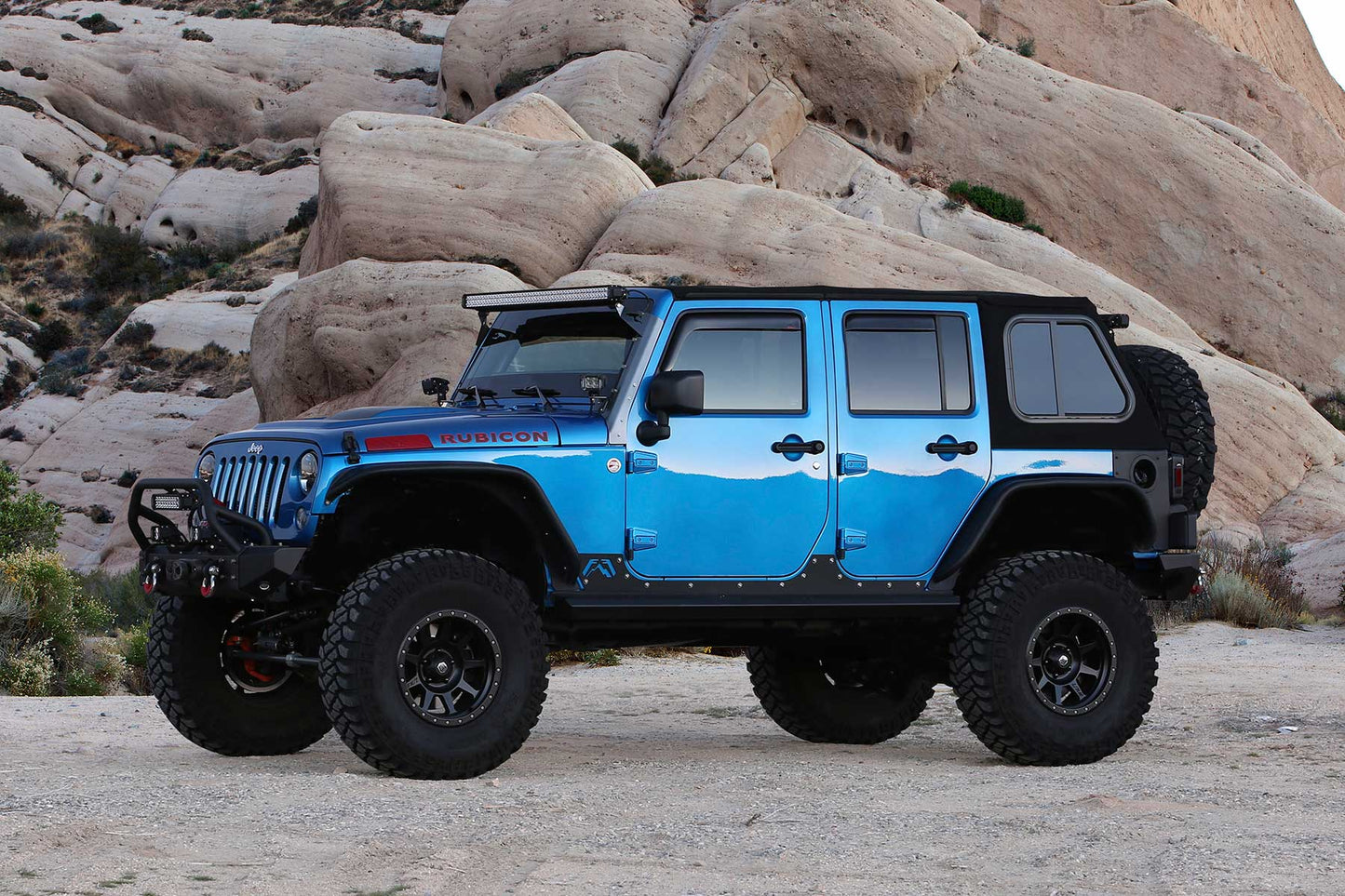 Fabtech 5" CRAWLER LT W/ STEALTH 2007-18 JEEP JK 4-DOOR K4074M