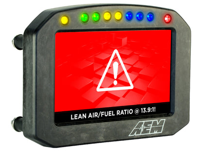 AEM CD-5 Carbon Flat Panel Digital Racing Dash Display - Non-Logging / GPS Enabled 30-5602F