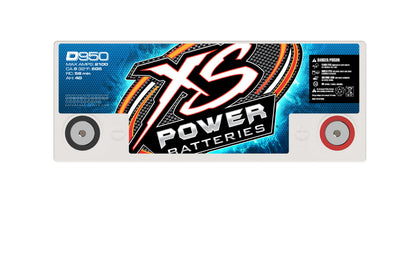 XS Power Batteries 12V AGM D Series Batteries - M6 Terminal Bolts Included 2100 Max Amps D950