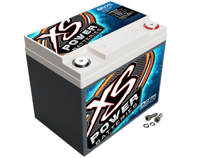 XS Power Batteries 12V AGM D Series Batteries - M6 Terminal Bolts Included 2100 Max Amps D975