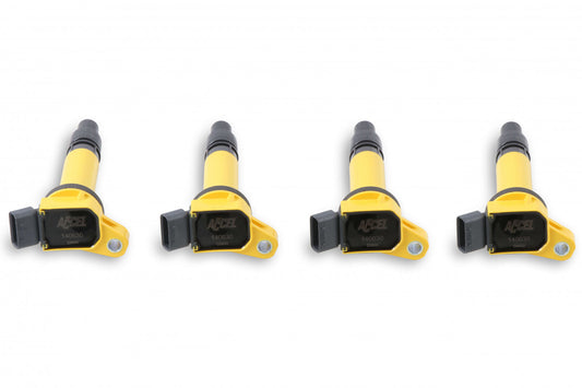 ACCEL Ignition Coils - SuperCoil - Fits 2009-2013 Toyota - 2.5/2.7L I4 - 2.5/3.5/4.0L V6 - 4.6/5.0/5.7L V8 - 4-Pack 140630-4