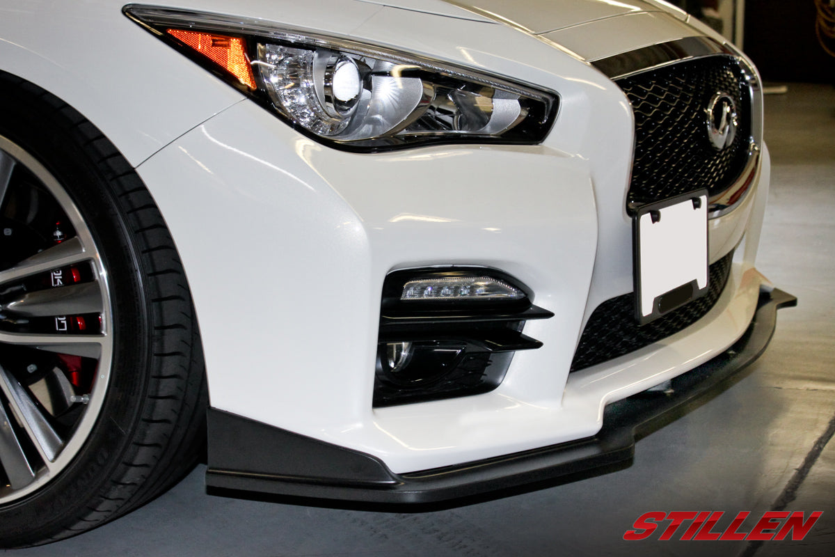 2014-17 Infiniti Q50 Sport - Front Splitter - KB11225
