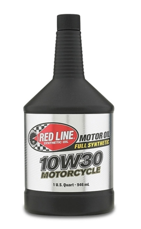 Red Line 10W30 Motorcycle Oil - quart 142304