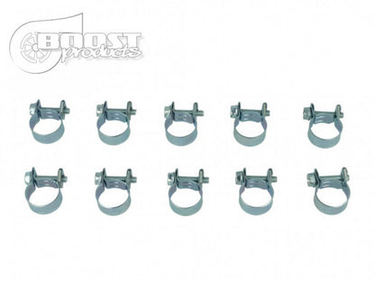 BOOST products 10 Pack HD Mini Clamps, 6-8mm (15/64 - 5/16") Range SC-MI-0608-10