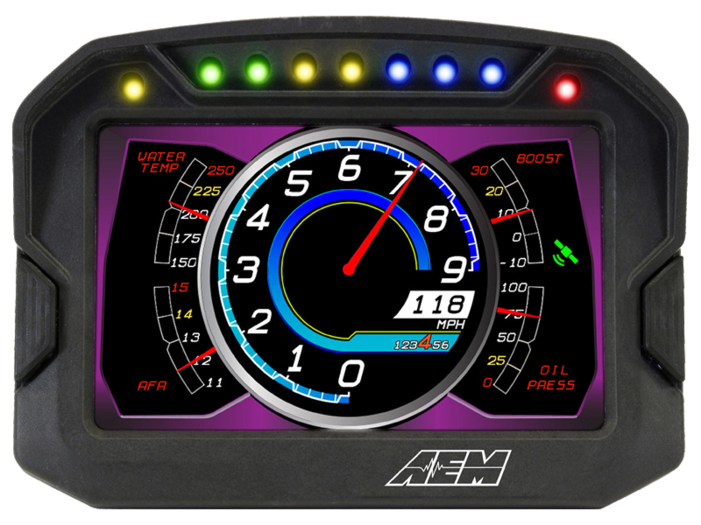 AEM CD-5 Carbon Digital Racing Logging Dash Display 30-5601