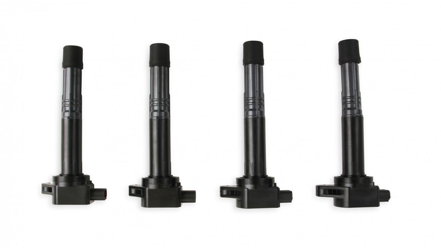 ACCEL Ignition Coil - 2008-2015 Honda and Acura 2.4L, 4-cylinder, Black, 4-Pack 140082K-4