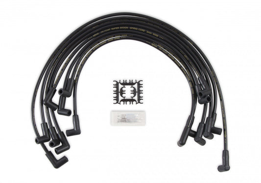 ACCEL Spark Plug Wire Set - 90 Deg Boots - Black 5048K