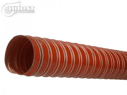 BOOST products Silicone Air Duct Hose 51mm (2") ID, 2m (6') Length, Red IN-KS-051-2R