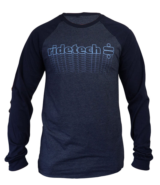 Ridetech (L) Ridetech Long Sleeve Jersey - Blue, LARGE. 88084003