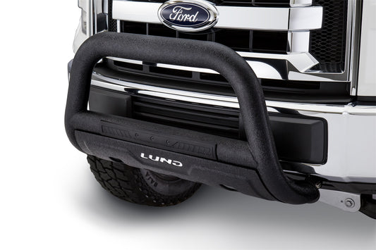 Lund 47121206 Black Bull Bar With Integrated 20 Inch LED Light Bar For 2004-2022 Ford F-150