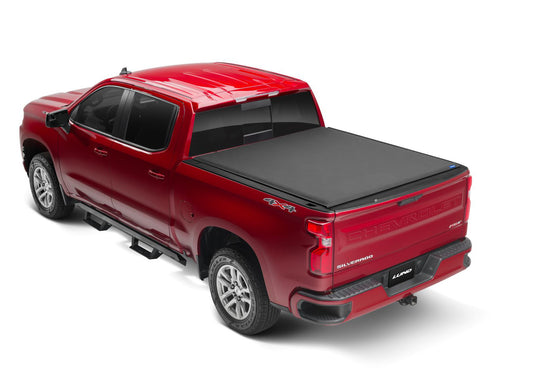 Lund 968292 Genesis Elite Roll Up Tonneau - 2019-2023 Chevrolet Silverado 1500/GMC Sierra 1500 Will Not Fit Carbon Pro Bed; Fits 5.8 Ft. Bed