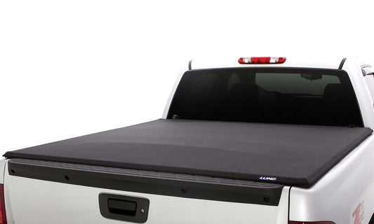 Lund 96860 Genesis Elite Roll Up Truck Bed Tonneau Cover For 2004-2015 Nissan Titan With Or Without Utility Track; Fits 6.6 Ft. Bed