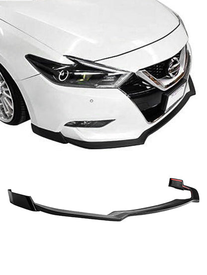 2016-2018 Nissan Maxima Front Lip Splitter [Matte Black] - KB12841