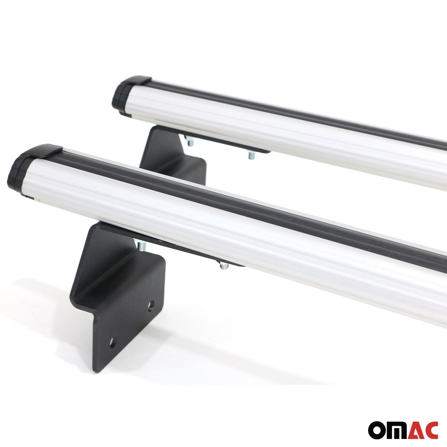 OMAC Trunk Bed Carrier Roof Racks for Nissan Frontier 2005-2021 Gray 2Pcs G001973