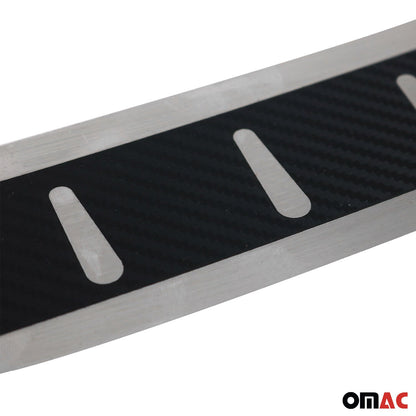 OMAC Rear Bumper Sill Cover Guard for Buick Regal TourX 2018-2020 Steel Carbon Foiled 5245095CF