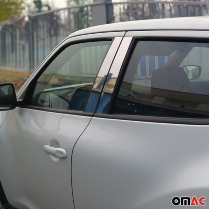 OMAC For Toyota Land Cruiser Prado 2010-2020 Chrome Window Panel B Pillar Trim 8Pcs 7010139