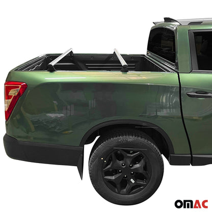OMAC Trunk Bed Carrier Roof Racks for Ford Ranger 2019-2023 Gray 2Pcs 4915919