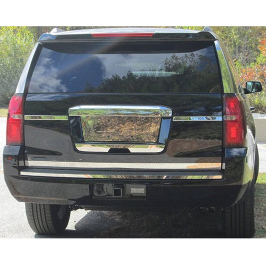 OMAC Stainless Steel Rear Bumper Trim 1Pc Fits 2015-2020 Chevy Suburban DRPBI55195
