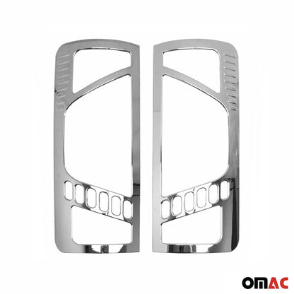 OMAC For Ford Transit Connect 2010-2013 Headlight Cover & Stop Light Cover Chrome Set G003334