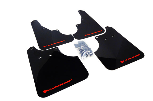 Rally Armor MF11-UR-BLK/RD - 2009-2013 Subaru Forester 2.5X/XT - Black Mud Flap/Red Logo