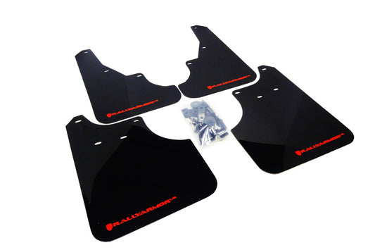 Rally Armor MF11-UR-BLK/RD - 2009-2013 Subaru Forester 2.5X/XT - Black Mud Flap/Red Logo