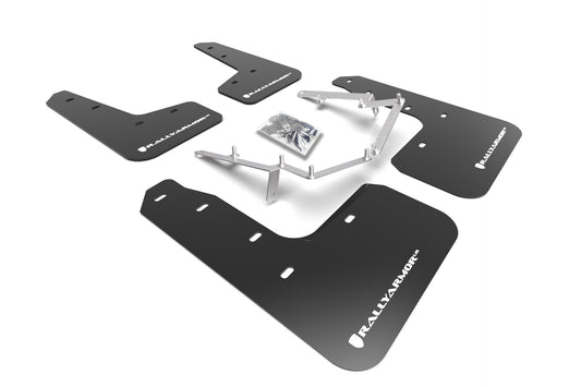 Rally Armor MF71-UR-BLK/WH 2017-2020 Honda Civic LX EX EX-L Hatchback