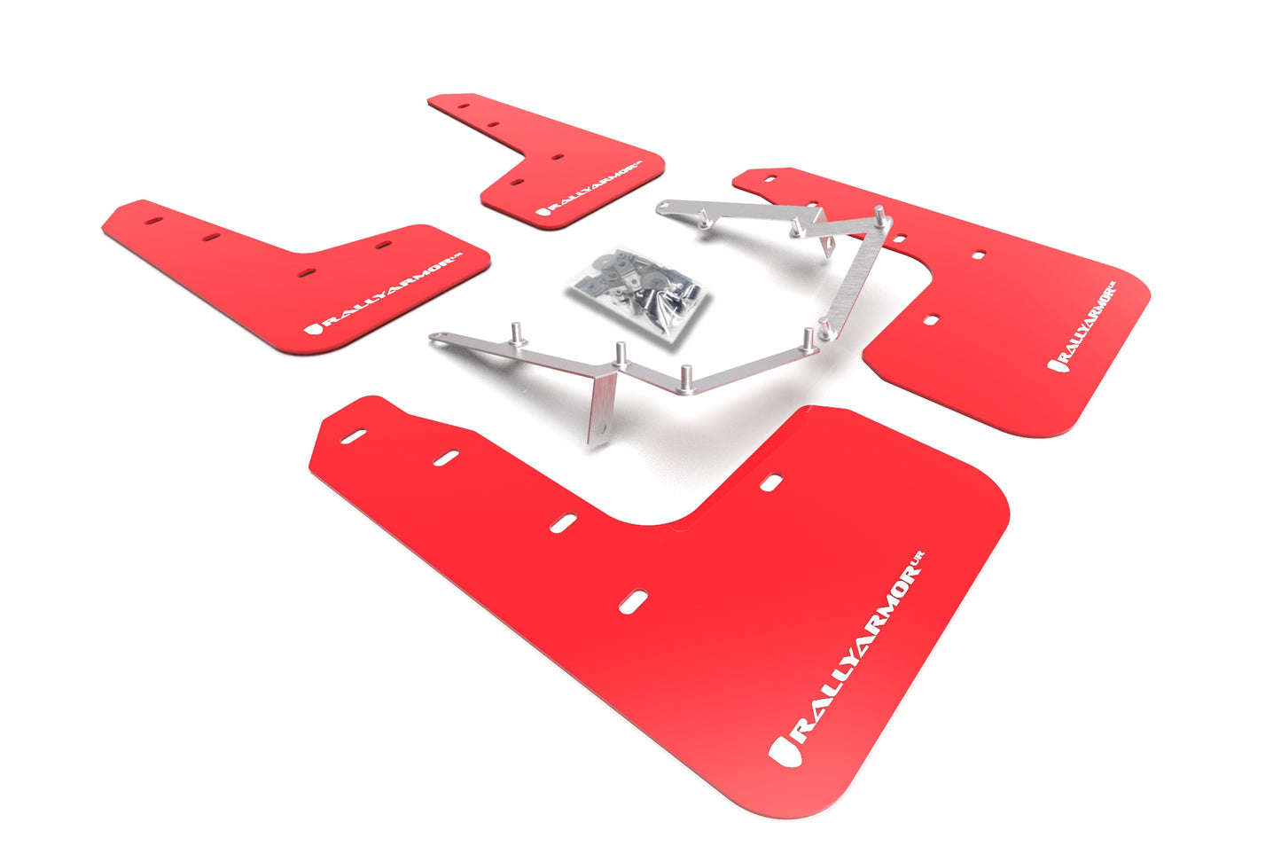 Rally Armor MF71-UR-RD/WH 2017-2020 Honda Civic LX EX EX-L Hatchback