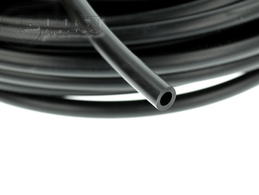 BOOST products Silicone Vacuum Hose 9mm (23/64") ID, Black, 5m (15ft) Roll SI-VAC-95-S