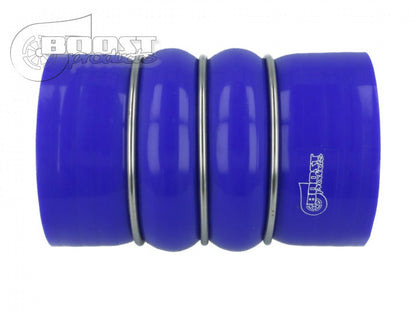BOOST products Silicone Coupler with Double Hump, 51mm (2") ID, Blue '3272200510