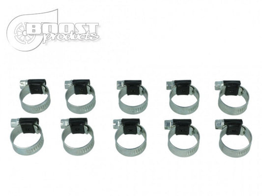 BOOST products 10 Pack HD Clamps, Black, 19-28mm (3/4 - 1-7/64") Range SC-SW-1929-10